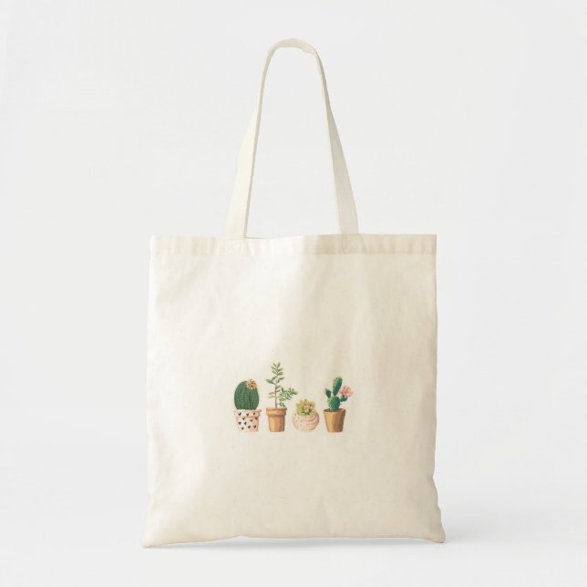 Sac fourre-tout Plante simple et personnalisable (Devant)