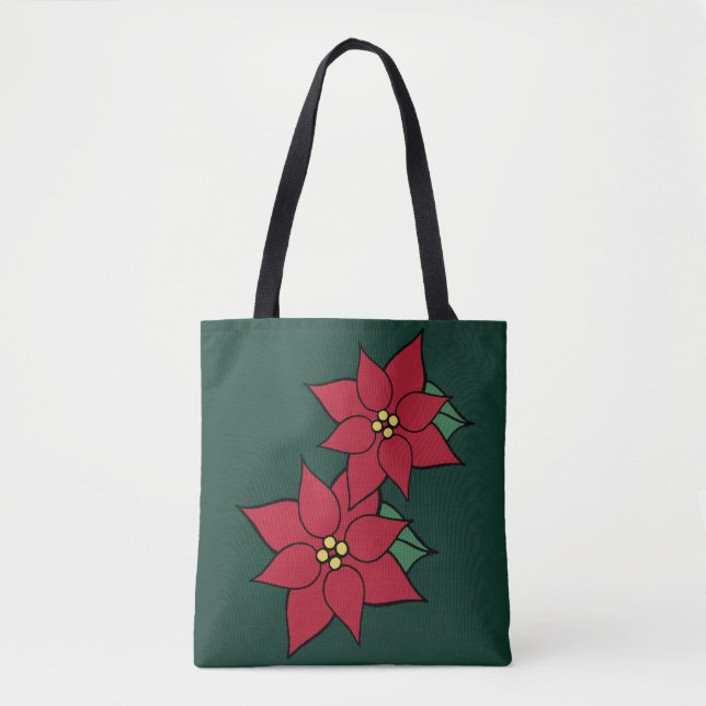 Sac fourre-tout Poinsettia (Devant)
