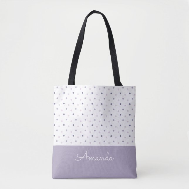 Sac fourre-tout Pois Pastel (Devant)