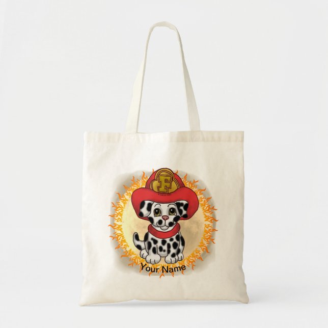 Sac fourre-tout pompier Chien Chien Chien Chien Ch (Devant)