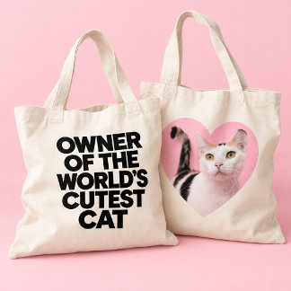 Sac fourre-tout pour amoureux de chats drôles Ajou