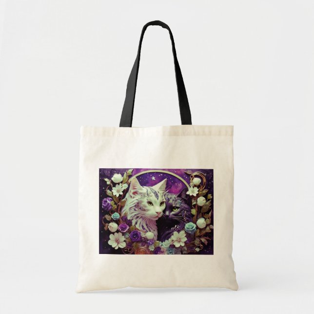 Sac fourre-tout pour Amoureux de les chats (Devant)