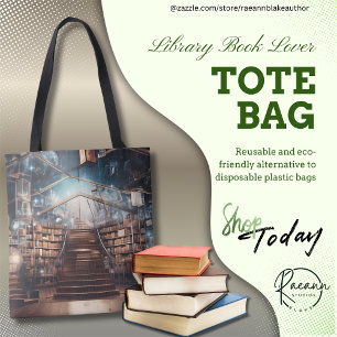 Sac fourre-tout pour amoureux de livres de bibliot