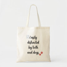 Sac fourre-tout pour chien dentiste