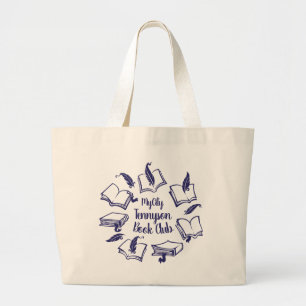 Sac fourre-tout pour club de lecture (personnalisa