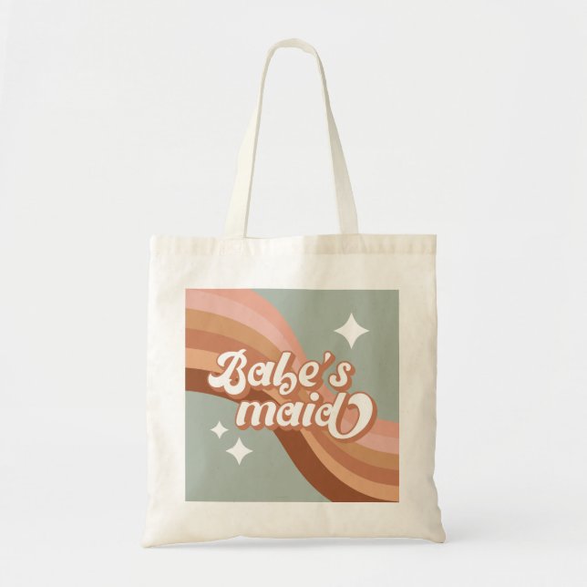 Sac fourre-tout pour demoiselle d'honneur rétro –  (Devant)