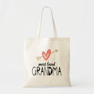 Sac fourre-tout pour grand-mère la plus aimée