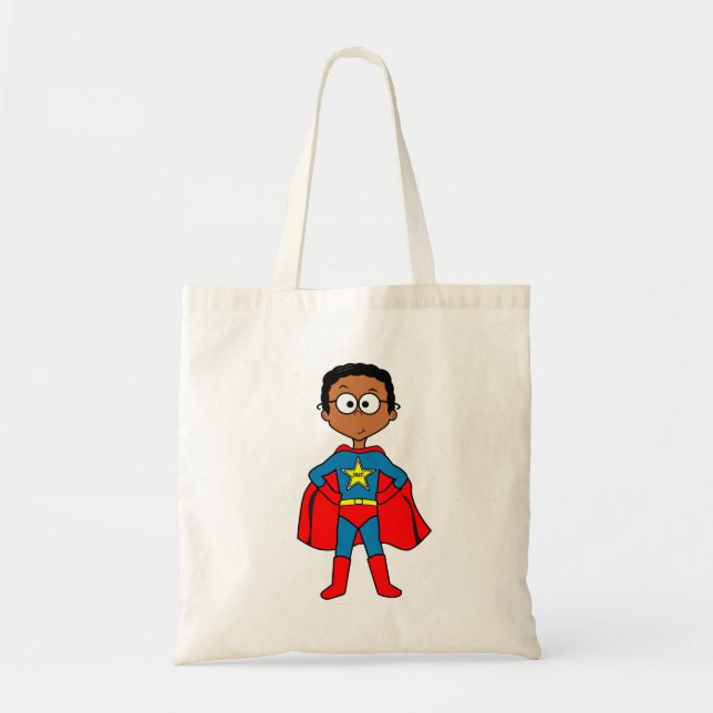 Sac fourre-tout pour le super héros d'enfants (Devant)