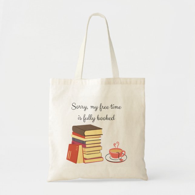 Sac fourre-tout Pour Lecture Lover (Devant)