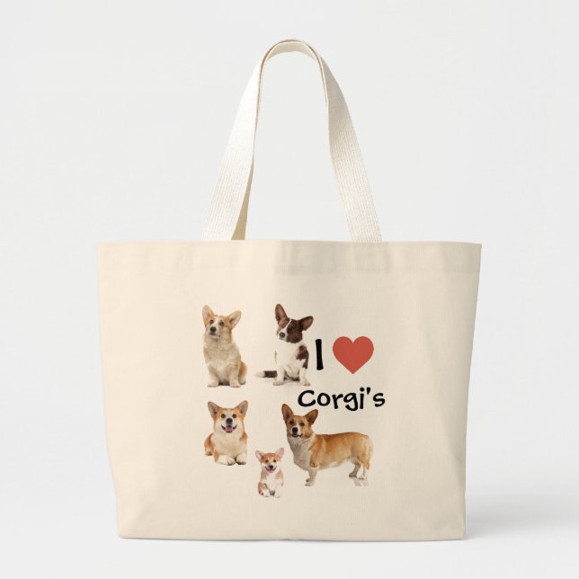 Sac fourre-tout Pour Les Amateurs De Corgi (Devant)