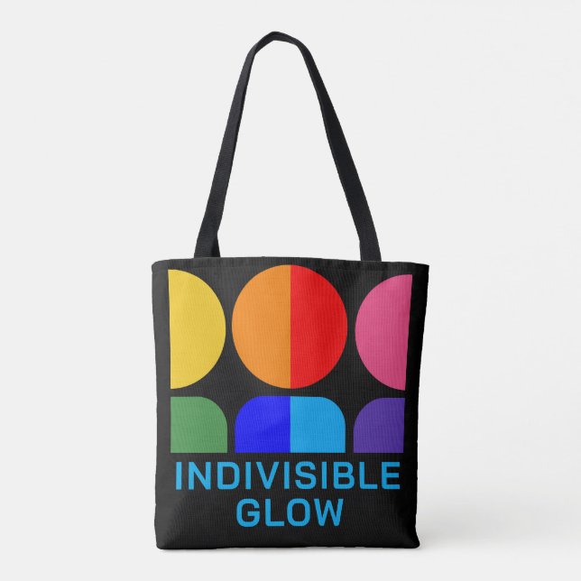 Sac fourre-tout PRIDE du groupe GLOW indivisible (Dos)