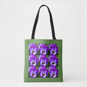 Sac fourre-tout Purple Pansy