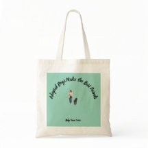 Sac fourre-tout quotidien thème chien