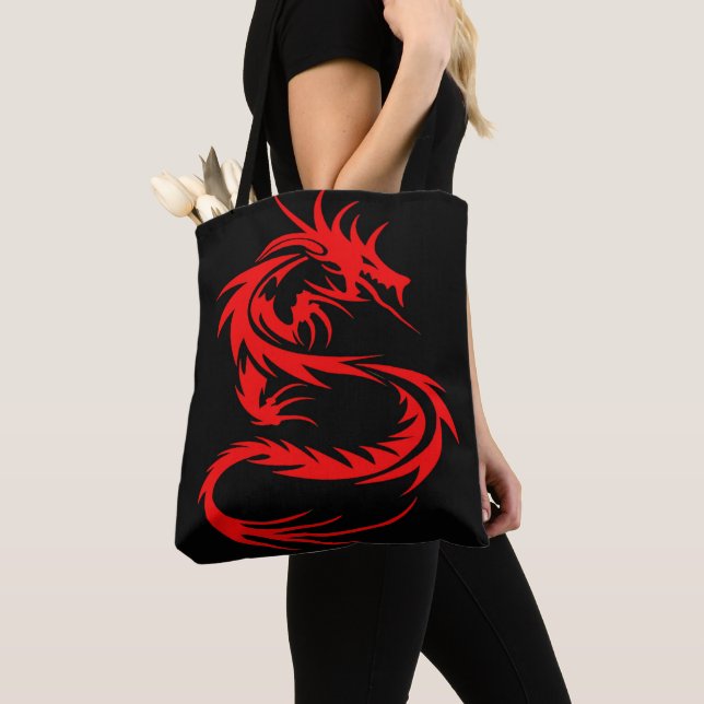 Sac fourre-tout Red Dragon (De près)