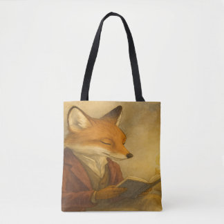 Sac fourre-tout renard littéraire