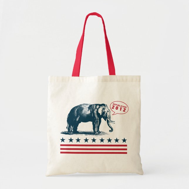 Sac fourre-tout républicain patriotique à GOP de (Devant)