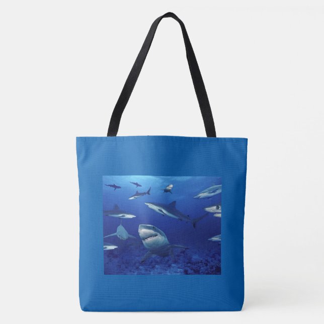Sac fourre-tout requins (Devant)