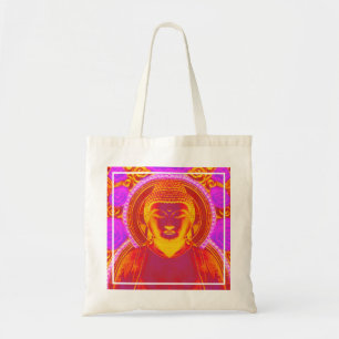 Sac fourre-tout réutilisable de bouddha mystique
