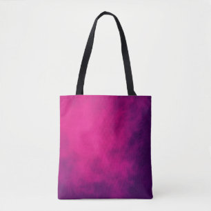 Sac fourre-tout rose néon personnalisé