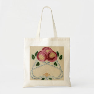 Sac fourre-tout rose rouge-rose à Charles Rennie