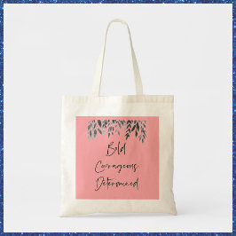 Sac fourre-tout rose tendance gras courageux déter