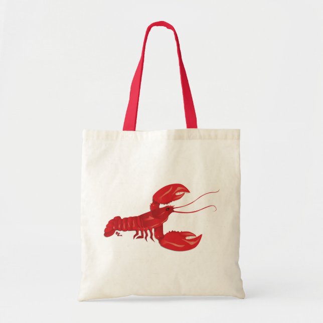 Sac fourre-tout rouge à homard (Devant)