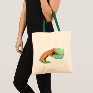 Sac fourre-tout rouge à nature de salamandre d'Eft