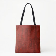 Sac fourre-tout rouge rouillé