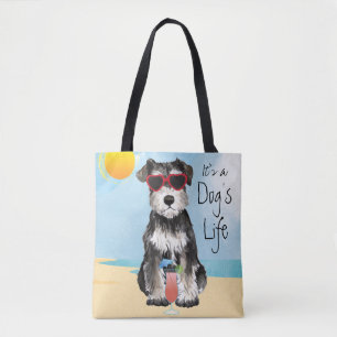Sac fourre-tout Schnauzer miniature d'été