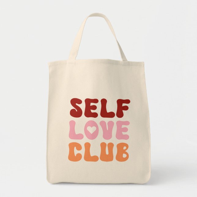 Sac fourre-tout Self Love Club (Devant)