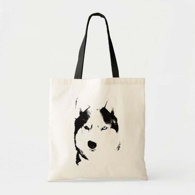 Sac fourre-tout Sibérien Husky Husky Malamute (Devant)