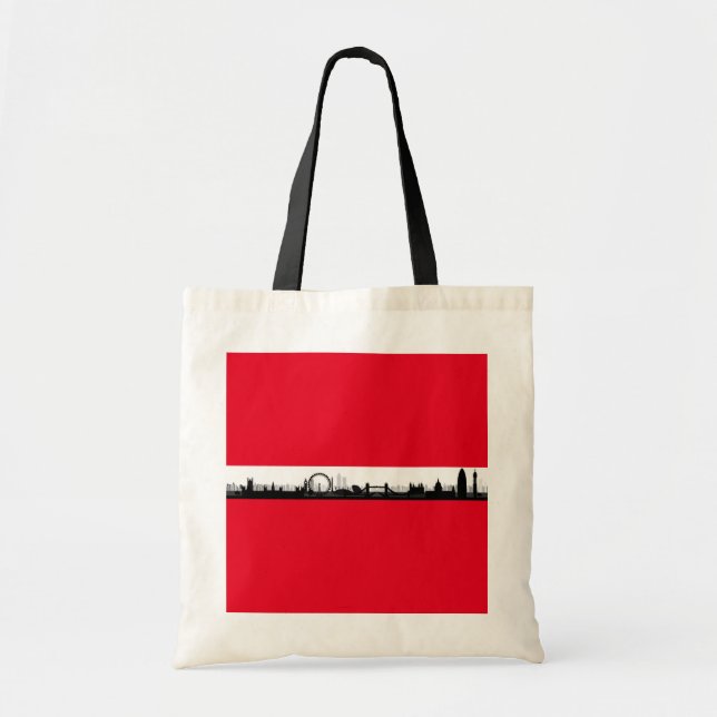 Sac fourre-tout Skyline de Londres (Devant)