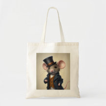 Sac fourre-tout Souris élégante