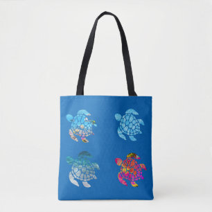 Sac fourre-tout sous-marin de la tortue marine