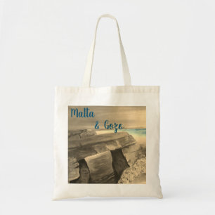 Sac fourre-tout souvenir de Malte et de Gozo