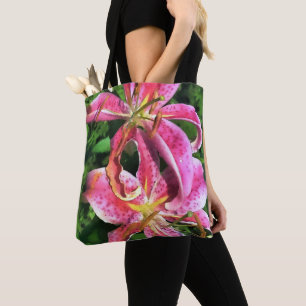 Sac fourre-tout Stargazer Lilies