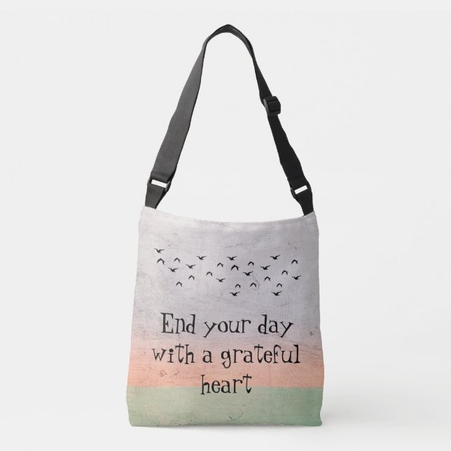 Sac fourre-tout Sunrise "Mots Inspirants" (Devant)