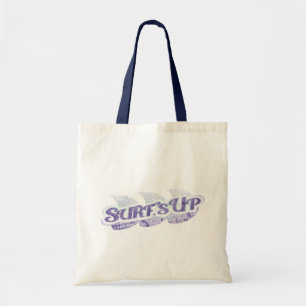 sac fourre-tout "Surf Up" aux surfeurs de mauve et