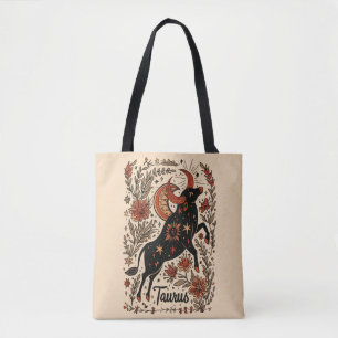 Sac fourre-tout Taurus Celestial Zodiac Art