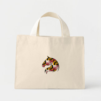 Sac fourre-tout tête de cheval du drapeau du Maryl