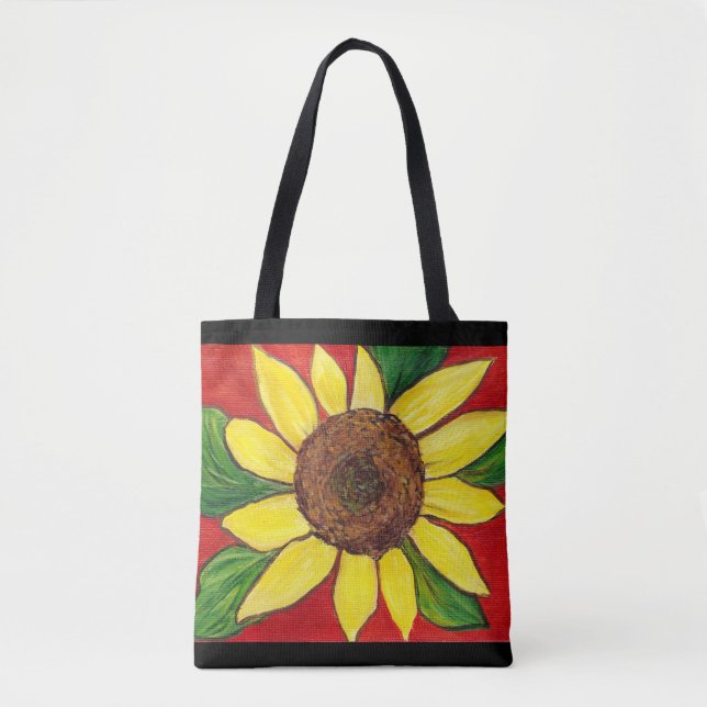 Sac fourre-tout tournesol (Devant)