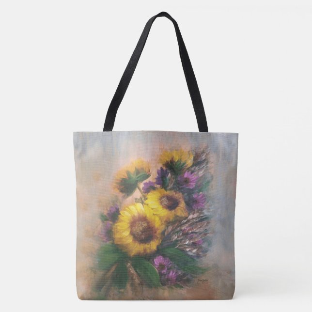 Sac fourre-tout tournesol (Devant)