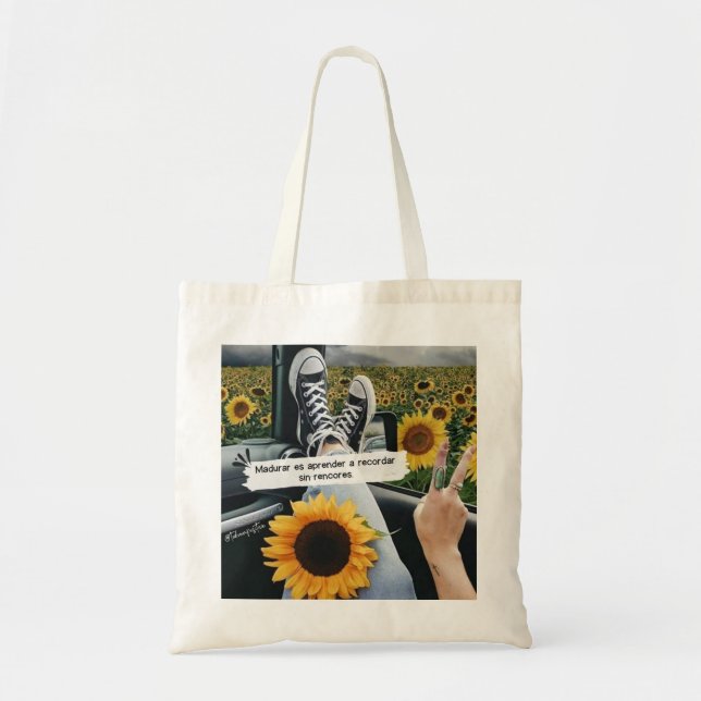 Sac fourre-tout tournesol (Devant)