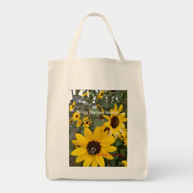 Sac fourre-tout tournesol (Devant)
