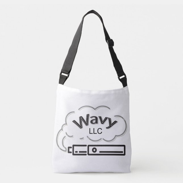 Sac fourre-tout tout imprimé avec bandoulière. tai (Devant)