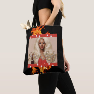 Sac fourre-tout tout-imprimé Boss Lady