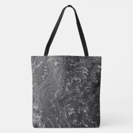 Sac fourre-tout tout-sur-impression Motif en pierr
