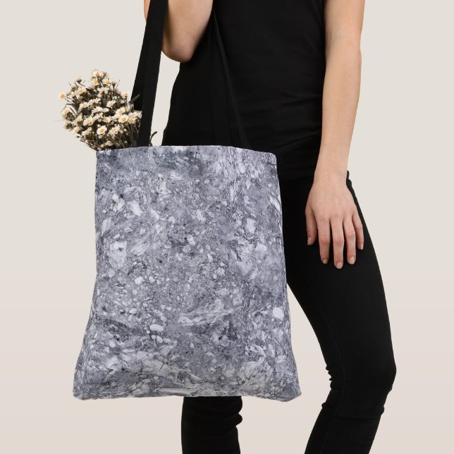 Sac fourre-tout tout-sur-impression Motif en pierr (De près)