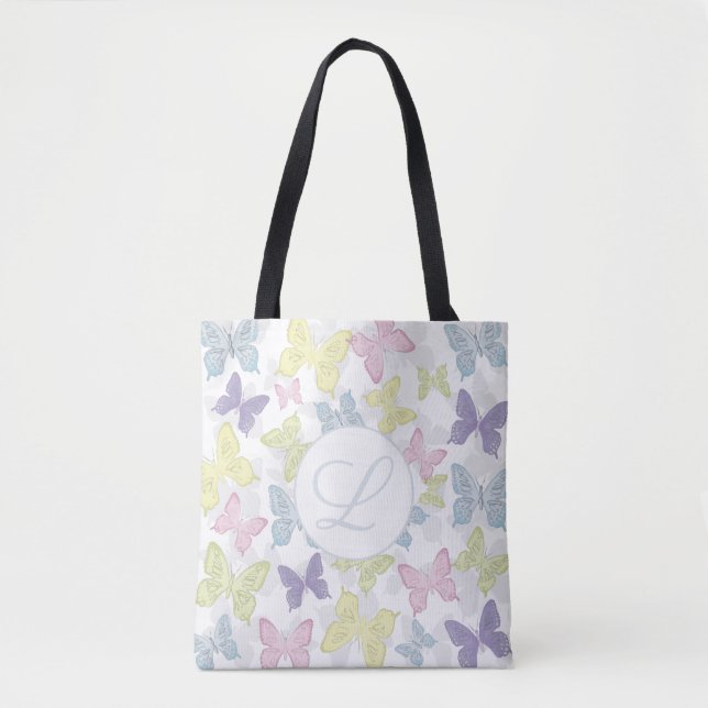 Sac fourre-tout Tout-Sur-Imprimé Motif Pastel Papi (Devant)