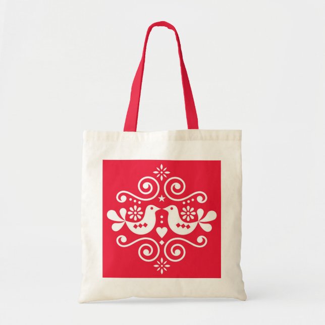 Sac fourre-tout traditionnel d'ornement folkloriqu (Devant)
